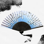 bamboo tassel dance fan - 36184839028919 - 36184839028919