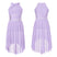 Lavanda / XS - Vestido de baile latino - Vestido de ballet sin mangas con pedrería para niñas, ideal para patinaje y gimnasia.