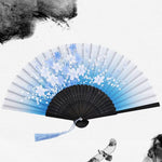 bamboo hand folding fan - 36184838537399 - 36184838537399