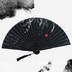 floral bamboo folding fan - 36184839159991 - 36184839159991