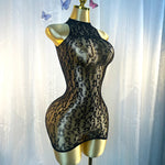 hollow out fishnet cover up beach dress - 36433675452599 - 36433675452599