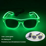 led party glasses for birthday event