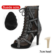 sparkling latin dance shoes for ladies