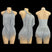 Silver / M - Rhinestone Body Suit - Halter Fringe Performance Leotards with Bodysuit Fringe for Latin Dance Stage Show