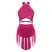 Hot Pink / XS - Ballet Dress Girl - Sleeveless Rhinestones Ballet Leotards for Girls Gymnastics, Ice Skating,  Lyrical, Latin & Contemporary Dance