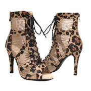 leopard dance shoes