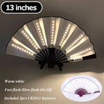 portable led folding fan - 37602254618807 - 37602254618807