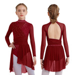 kid ice skating dresses with rhinestones - 36757854912695 - 36757854912695