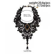 lace collar choker necklace