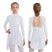 white / xs - Latino Dance Dresses Girls – Rhinestone Mesh Gymnastics Kid Ice Skating Dresses and Dress for a Ballet