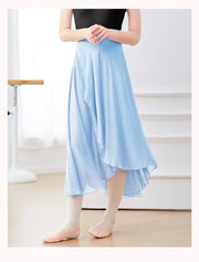 soft chiffon long skirt ballet