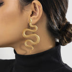 snake earring gothic style - 36339412402359 - 36339412402359