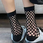 black fishnet socks dance sock - 35645953278135 - 35645953278135