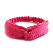 Knot Headbands For Women - Soft Elastic Cross Knot Vintage Headband for Yoga and Ballet Dance - DancerInn 039
