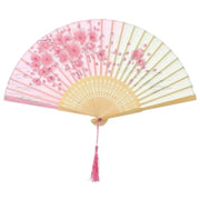 retro bamboo folding fan
