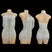 WHITE / M - Rhinestone Body Suit - Halter Fringe Performance Leotards with Bodysuit Fringe for Latin Dance Stage Show
