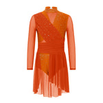 kids recital dress with built in briefs - 36757855305911 - 36757855305911
