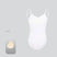 blanco / s - Camisola de baile - Body sin mangas con tirantes ajustables y fruncido en la parte delantera para gimnasia.