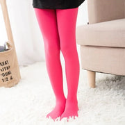 Ballet Dance Tights Girls Footed Soft Comfortable High Elasticity Fade-resistant Tights - DancerInn Red Tights / XL