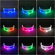 led light party glasses for DJ dance party