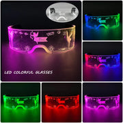 neon pink glasses for rave party