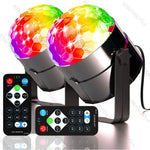 Disco Ball Disco Lights - Sound Activated Party Lights with Remote LED Stage Lights for Home Dance Parties - DancerInn   - 34926336835767 - 34926336835767