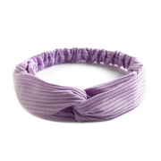 Knot Headbands For Women - Soft Elastic Cross Knot Vintage Headband for Yoga and Ballet Dance - DancerInn 34