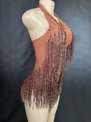 fashion showgirl outfit rhinestone