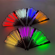 led folding fan for dance