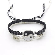 zinc alloy best friends bracelets friendship yin yang bracelet