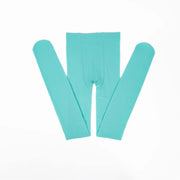 Ballet Dance Tights Girls Footed Soft Comfortable High Elasticity Fade-resistant Tights - DancerInn Blue Tights / XL
