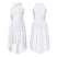 blanco / XS - Vestido de baile latino - Vestido de ballet sin mangas con pedrería para niñas, ideal para patinaje y gimnasia.
