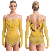 figure skating sequin leotard