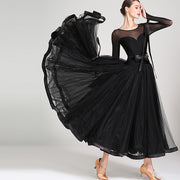 See Through Corset Prom Dress With Fluffy Skirt Black Red Blue Black