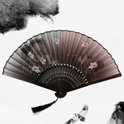 vintage chinese fan prop  