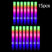 15 bastoncini di schiuma - Bastoncini LED in schiuma - 15/30 pezzi di bastoncini luminosi colorati in schiuma per Natale, compleanno, matrimonio, festa da ballo