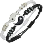 adjustable chain yin yang bracelet anniversary gift bracelets for couples - 36356186374327 - 36356186374327