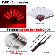 led lighting fan for wedding party