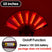 1 stuk 10 inch On-1 - Verlichte ventilator - Gloeiende LED-ventilator voor feestjes en dansavonden, opvouwbaar met USB-oplaadfunctie voor de feestdagen.