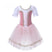 pink / XXS - Ballet Dress Toddler - Velvet Short Sleeve Tutu with Built-In Underpants Toddler Girl Dance Clothes