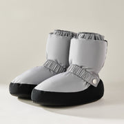 Ballet Warm Up Booties - Winter Ballet Boots Warm Up Dance Shoes, Breathable Fleece, Non-Slip Sole DancerInn