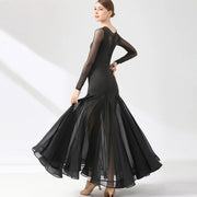 ballroom competition dresses long sleeve