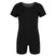 Black / XS - Boys Gymnastics Leotard - Short Sleeve Solid Color High Stretch Ballet Leotards for Girl and Boy