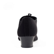 Ballroom Dance Practice Shoes - Soft Sole Breathable Canvas Lace-Up Latin Shoes for Men Salsa Tango Jazz Competition - DancerInn 