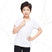 White / X - Boys Dance Shirts - Modal Short Sleeve Crew Neck Boy Dance Shirt in Black or White for Ballroom Latin Ballet