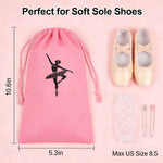 Pointe Shoe Bag - Breathable Mesh Canvas Drawstring Ballet Shoe Bag, Dance Bag for Shoes - DancerInn  Kids Dance Accessories - 34917103206583 - 34917103206583