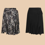 dancing skirts latin with ruched waist - 38376901640375 - 38376901640375