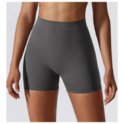 High Waist V-Back Scrunch Butt Yoga Shorts for Women Gym Cycling Fitness Activewear Tights - DancerInn