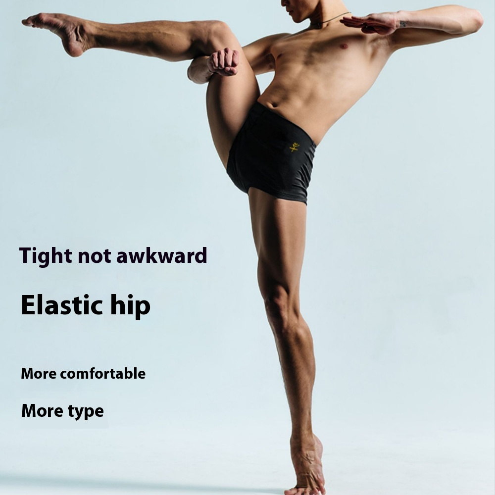 Dancel's Inn Mens Ballet Shorts - Lightweight Dance Shorts for Men | DancerInn