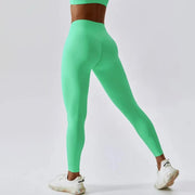 Women Athletic High Waist Leggings Seamless Yoga Gym Tights Stretchy Fitness Activewear Pants - DancerInn